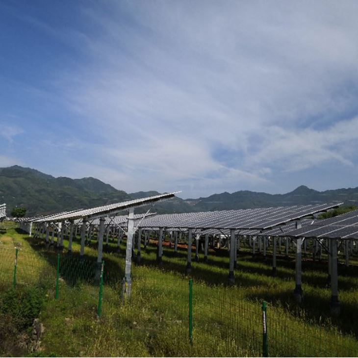 Ground Mounted Solar Structure