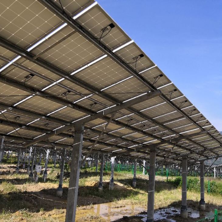 Ground Mounted Solar Structure